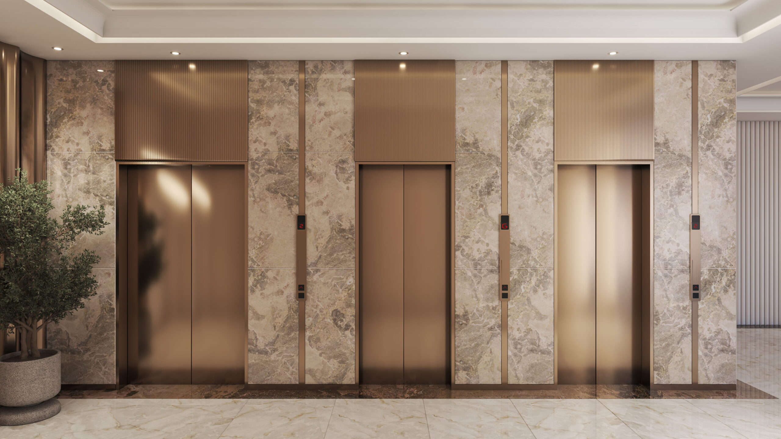 Lift lobby