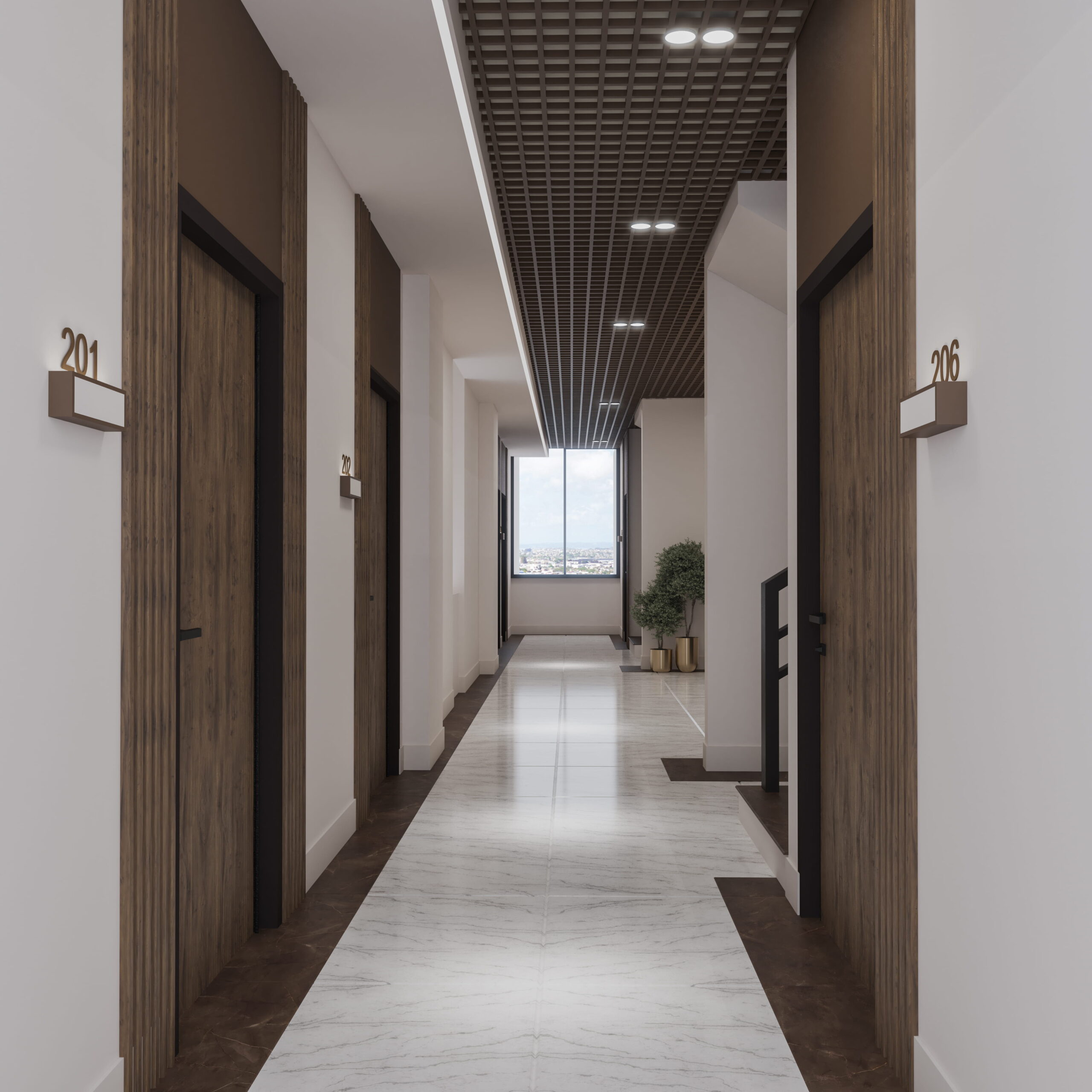 Office Corridor